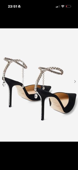 Zapatos de salón Jimmy Choo ante negro