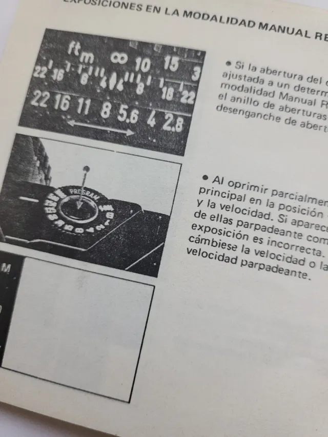 Pentax P30 manual de instrucciones copia grapada.