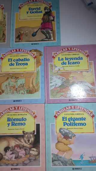 8 libros de mitologías variadas para niños/as
