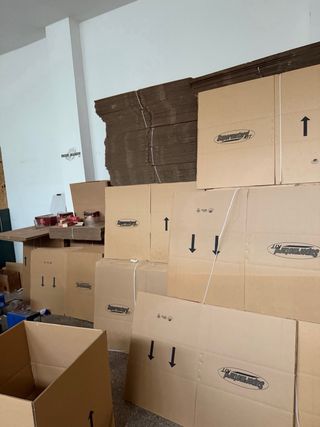 Cajas de cartón para mudanza