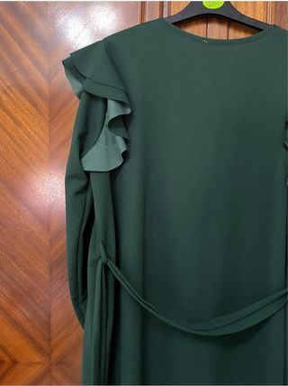 Kimono largo verde nuevo talla única