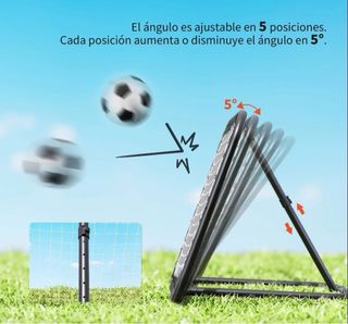 Portería de fútbol rebotadora