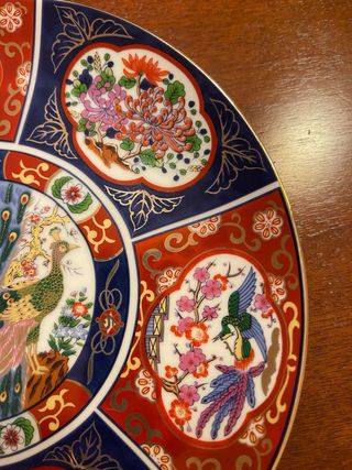 Plato decorativo marroquí Taous