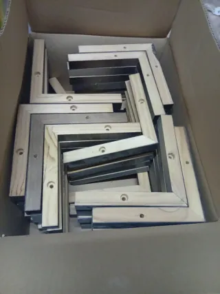 Patas de madera negras