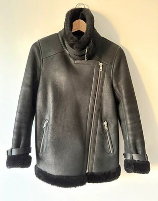 Abrigo de piel Claudie Pierlot