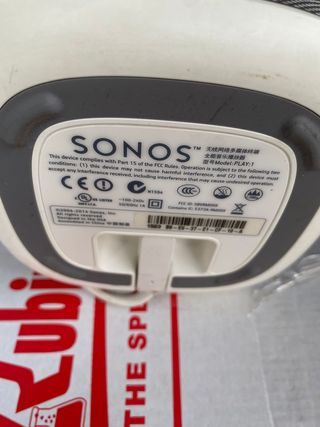 Sonos Play:1 Altoparlante Smart Wireless Bianco