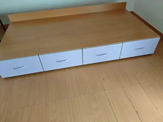 Cama nido con cajones