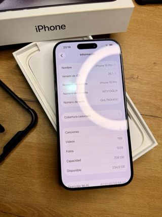 iPhone 15 Pro de 256GB