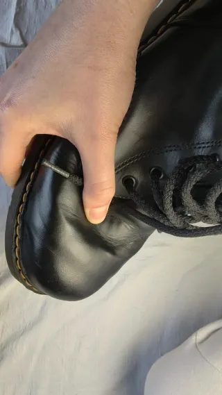 Botas Dr. Martens militares puntera reforzada