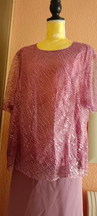 Traje 3 piezas madrina/boda T.56/58