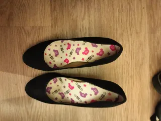 Zapatos de salón negros talla 41