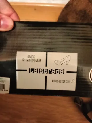 Zapatos de salón negros talla 41