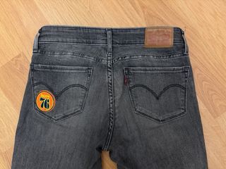 Jeans skinny Levi's grises