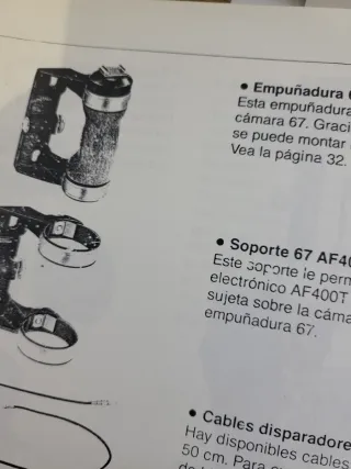Pentax 6x7 manual de Instrucciones Copia Grapada