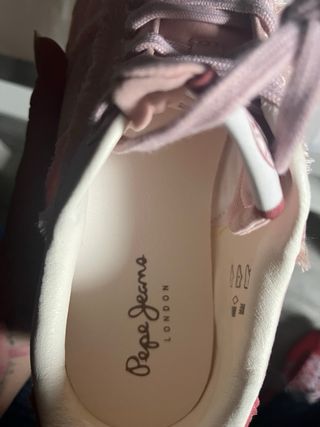 Deportivas Pepe Jeans Mujer Rosa Talla 38