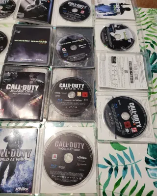Collezione 10 giochi Call of Duty PS3