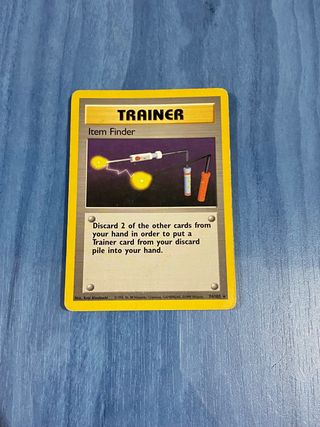 Carta pokémon: Item Finder 74/102 inglés