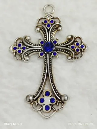 Colgante Cruz Estilo Gótico Victoriano