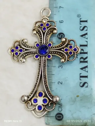 Colgante Cruz Estilo Gótico Victoriano