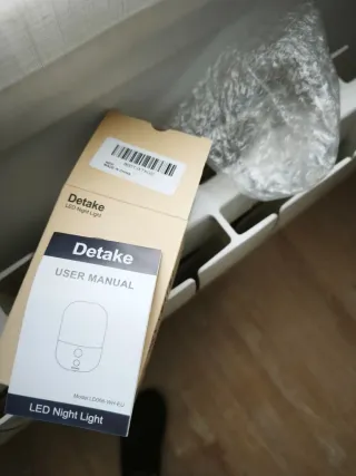 Luz Nocturna LED Detake Sensor Movimiento