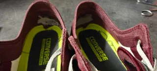 Converse granate bajas