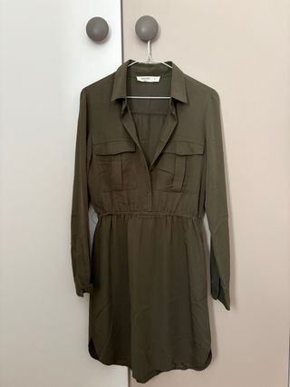 Vestido verde militar Amichi Talla S