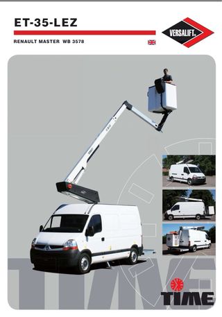 Plataforma Elevadora Furgoneta Renault