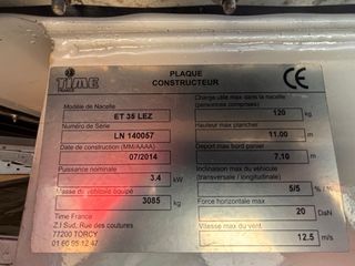 Plataforma Elevadora Furgoneta Renault