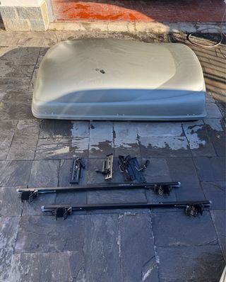 Baule tetto originale suzuki + barre portapacchi