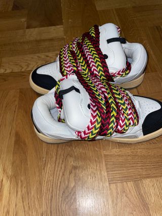 Scarpe Lanvin 39 Multicolor Bianche