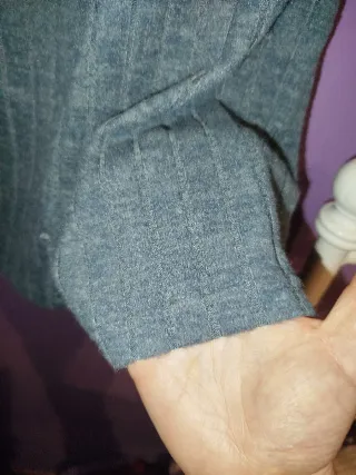 Mono corto canalé Shein Talla L nuevo con etiqueta