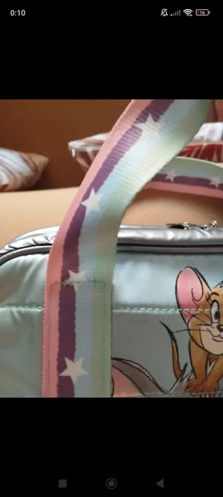 Neceser Tom y Jerry multicolor/plata