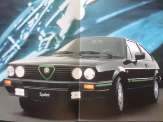 Catálogo Alfa Romeo Sprint
