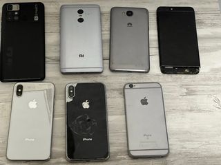 Lote 7 Teléfonos para Piezas