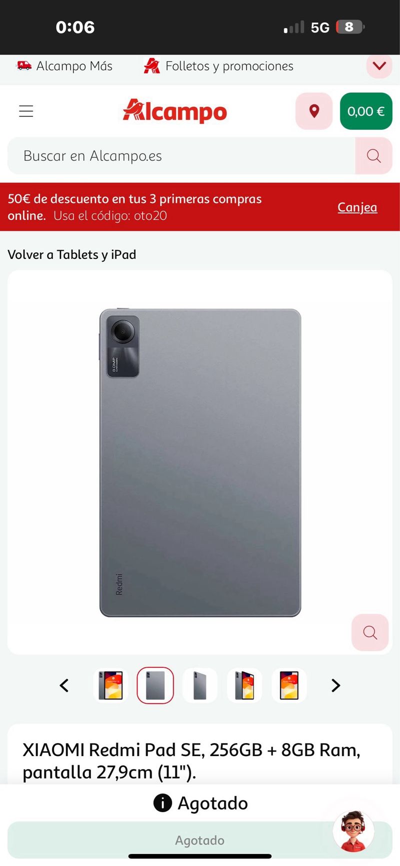 Xiaomi Redmi Pad SE 256GB Gris afbeelding 2