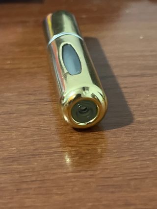 Bote Perfume Recargable Dorado