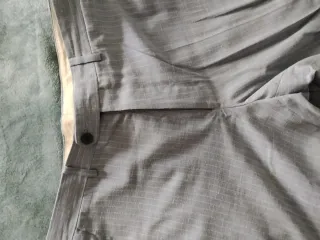 Traje de chaqueta pinstripe azul claro