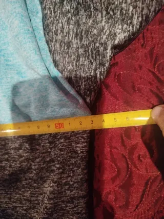 Sudadera fina bicolor azul/gris Talla S