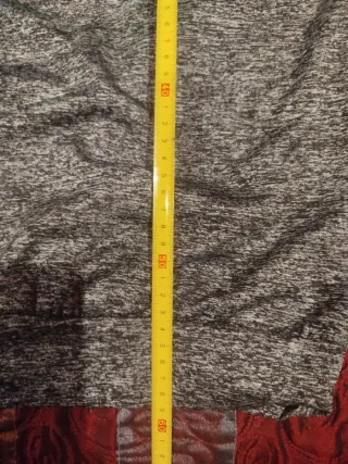 Sudadera fina bicolor azul/gris Talla S