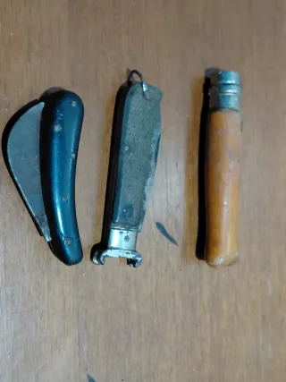 Lotto 3 coltelli vintage