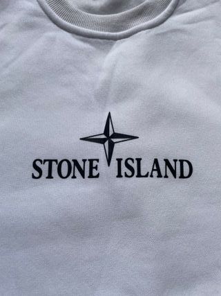 Felpa Stone Island Bianca Taglia M