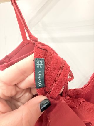 Lencería fina  con encaje