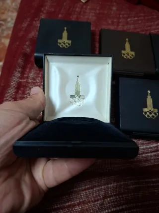 Scatola Monete Oro 100 Rubli Olimpiadi