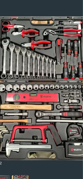 Maletín Herramientas de wurth 116 solo esta sema