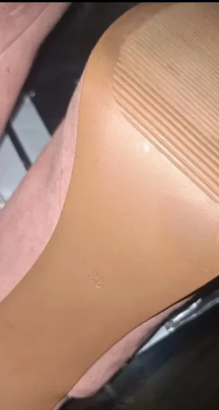 Sandalias H&M Ante Rosa Talla 38