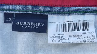 Pantalón Vaquero Burberry Talla 42 Vintage