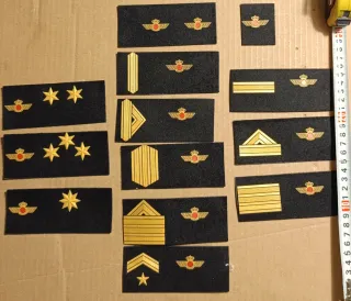 Divisas y galones militares