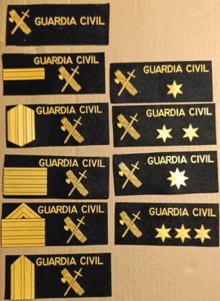 Divisas y galones militares