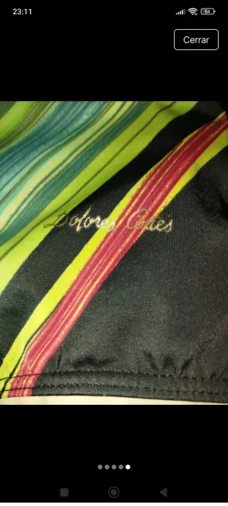 Bañador estampado multicolor, talla 62/64