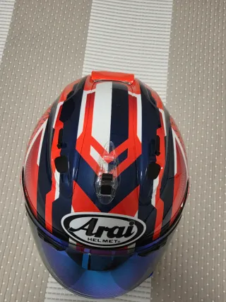 Casco Arai RX-7V Maverick Viñales Edición Especial